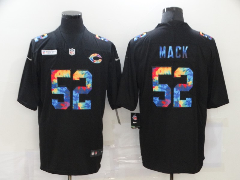 Men's Chicago Bears #52 Khalil Mack Black Jersey